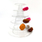 Устранимый 4 слоя пластиковое Macaron упаковывая мини башню Macaron с ручкой
