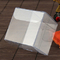 Коробка ясного квадрата 1mm пластиковая упаковывая PETG продела нитку индивидуальную коробку Macaron