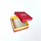 Логотип выбил твердую подарочную коробку бумаги шестиугольника упаковывая красную таможню подарочной коробки ювелирных изделий