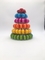 Устранимая пластиковая башня Macaron 10 ярусов для торта