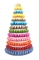 Ярус 10 ясной башни дисплея Macaron прозрачный Recyclable пластиковый для свадебного банкета