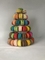 Stackable пластиковая стойка Macaron яруса рождественской елки 6 Macaron упаковывая