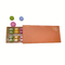 Элегантная оранжевая коробка 24pcs Macaron Kraft бумажная Recyclable с пластиковое внутренним