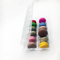 Подноса ясности Macaron 6 пакетов поднос шоколада изготовленного на заказ Recyclable пластиковый