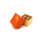 Прекрасное оранжевое покрытие 2pcs коробки Macaron бумаги Kraft упаковывая Recyclable УЛЬТРАФИОЛЕТОВОЕ
