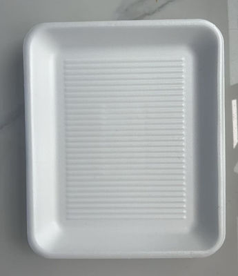 EPS квадратные тарелки для свежей пищи однокомнатные коробки с измененной атмосферой Тарелки для свежей пищи