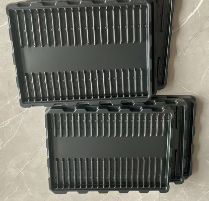 Customized Eco-friendly Anti-static Plastic Tray with 35 Compartments for Electronic Components