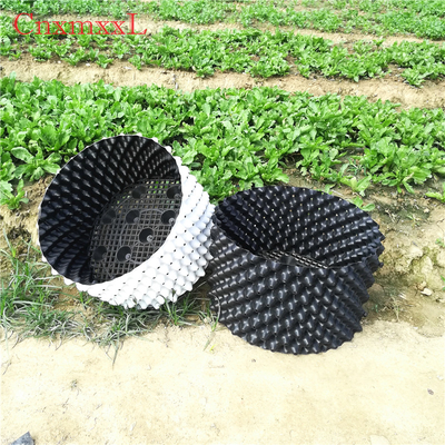 Воздуха парника баков воздуха пластмассы HDPE роста ведра белого 0.9mm корня подрезая