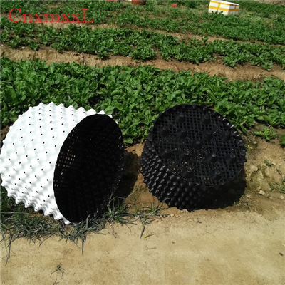 Воздуха парника баков воздуха пластмассы HDPE роста ведра белого 0.9mm корня подрезая