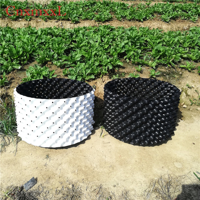Воздуха парника баков воздуха пластмассы HDPE роста ведра белого 0.9mm корня подрезая