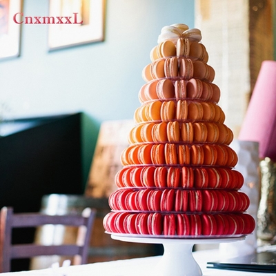 Super WOW 10 Tier Macaron Blister Tower Stand Packaging с акриловой пластиной