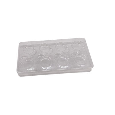 macaron carry box confectionery plastic box cookie clamshell box dessert clamshell container  6 cavities macaron box 6 cell macaron tray