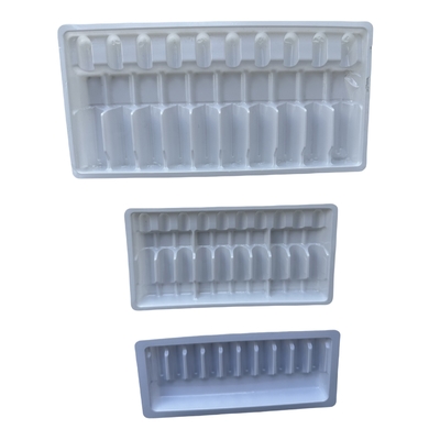 1ml 2ml 5ml 10ml PET ампулы Поднос для воды для инъекций Ампулы упаковка Поднос для настройки