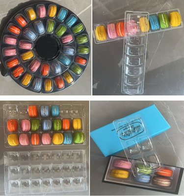 Super WOW 10 Tier Macaron Blister Tower Stand Packaging с акриловой пластиной