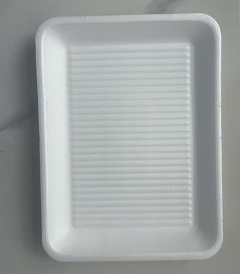 EPS квадратные тарелки для свежей пищи однокомнатные коробки с измененной атмосферой Тарелки для свежей пищи