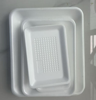 Одноразовая упаковка свежих фруктов Подносы Золотые упаковочные коробки Пищевая EPS упаковка клубники и вишни