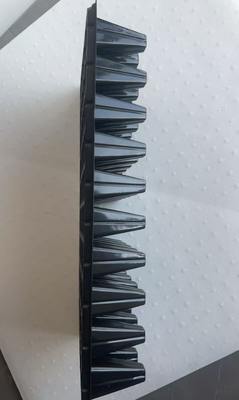 50-cell Black Plastic Seedling Tray 2mm Thick for Forest Tree and Garden Planting