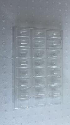 Поднос для упаковки макарон с пищевым ПЭТ и многоразовым дизайном