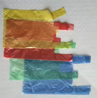 Customized Packaging HDPE Tote Bag with High Impact Resistance and Recyclable Material for Supermarkets