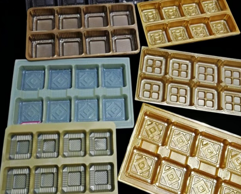 Customizable Recyclable Food Safe Macaron Packaging Box with Plastic Tray for Gift Display