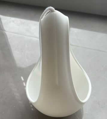 HDPE скандинавский минималистский мато-полосатый керамический цветочный горшок в земном тоне для внутреннего и наружного использования