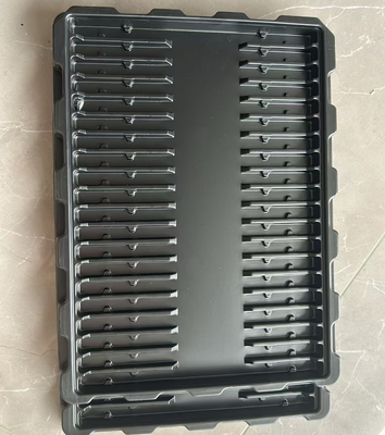 Специализированная антистатическая пузырька с прозрачным ПЭТ и электронным внутренним покрытием для компонентов платы