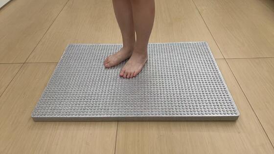 Mold Resistant Quick Drying Shower Mat with Massage Bumps EPP Non-Slip Bath Mat for Safe Bathroom Floor