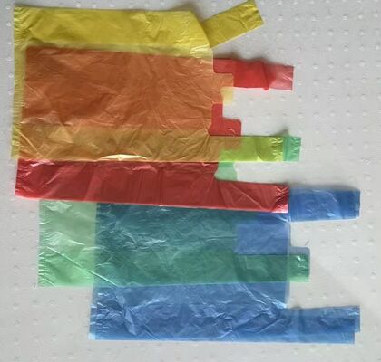 Специализированная сумка для покупок из HDPE с высокой устойчивостью к ударам для супермаркетов